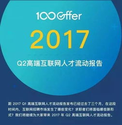 2017年Q2季度互联网最高薪领域揭秘 技术推广成热门